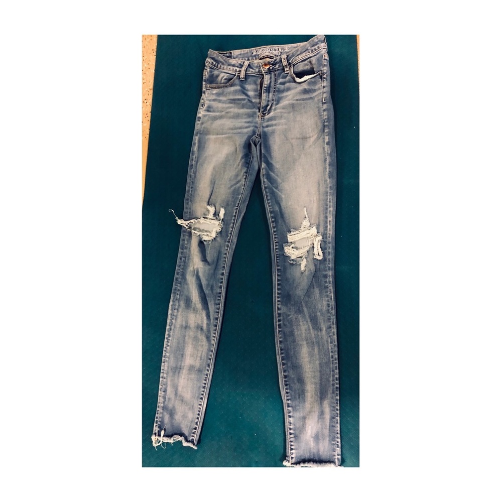 AE High rise jegging, 8 xlong